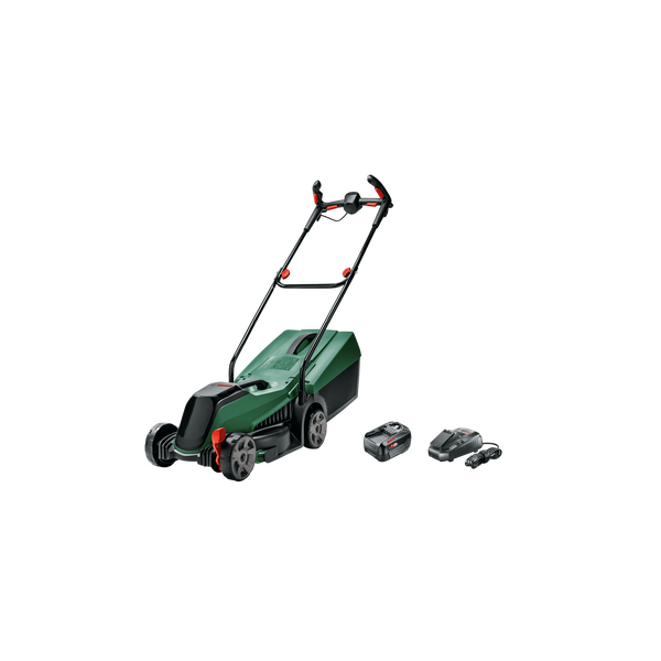 Bosch CityMower Duwgrasmaaier Batterij/Accu Zwart, Groen
