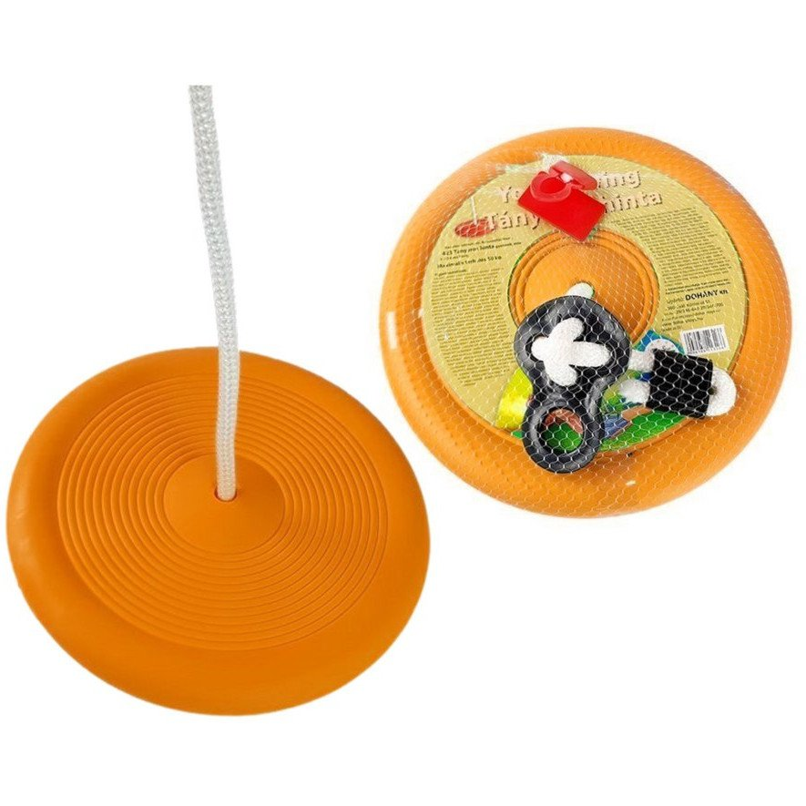 Gyermekkerti Kerek Tányérhinta 423 Narancssárga (20127)