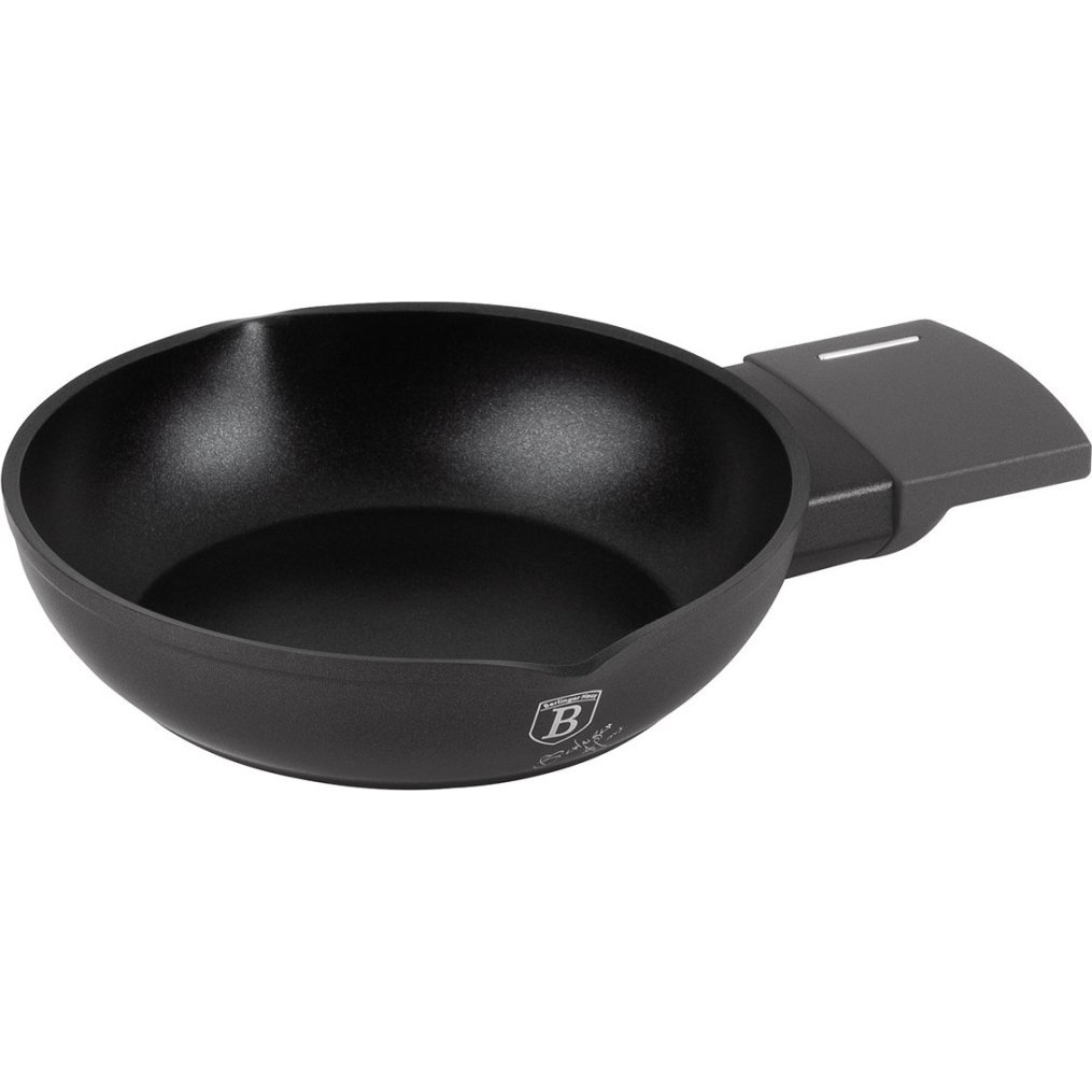 BerlingerHaus BH/8136 Antracit Collection Mini Serpenyő - 16 cm, Tartós Tapadásmentes Titánpro Bevonattal (BH-8136)