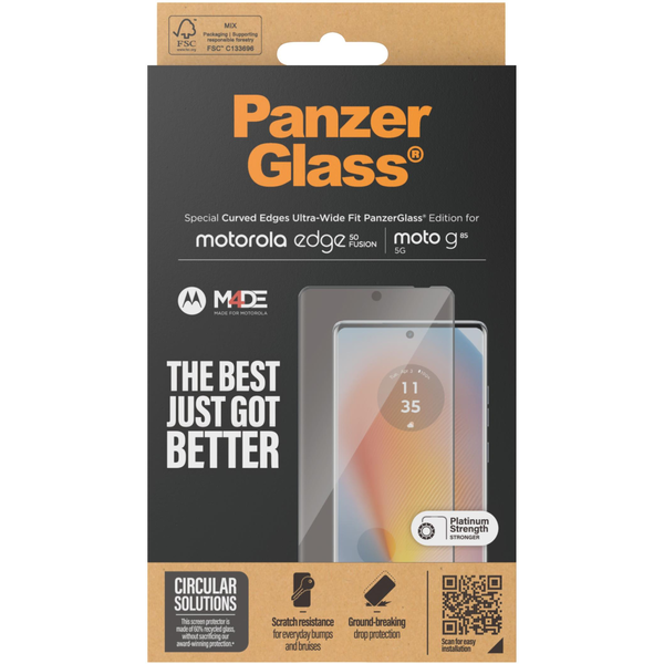 Tvrzené sklo PanzerGlass pro Motorola Moto G85 1 ks