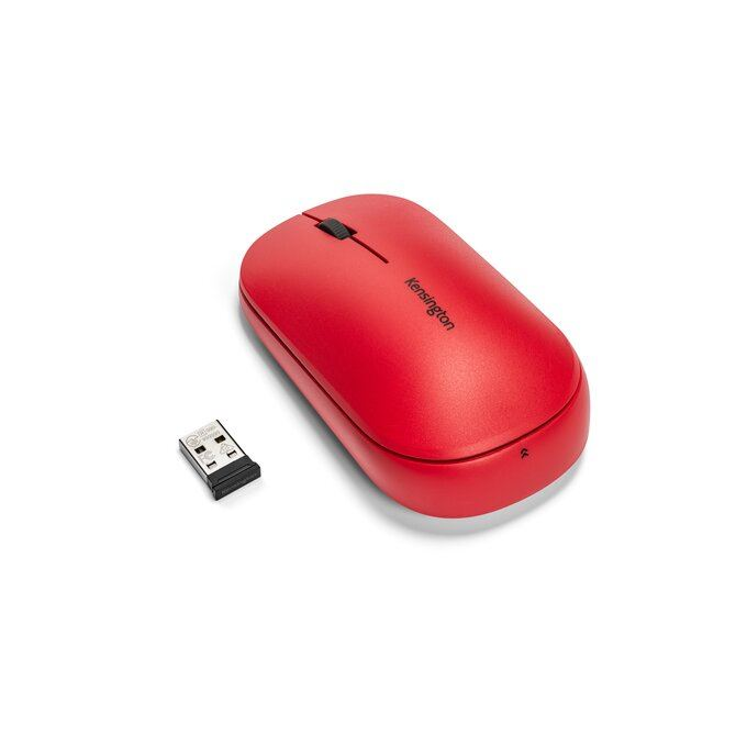 Kensington SureTrack Dual vezeték nélküli optikai egér piros 4000 DPI (K75352WW)
