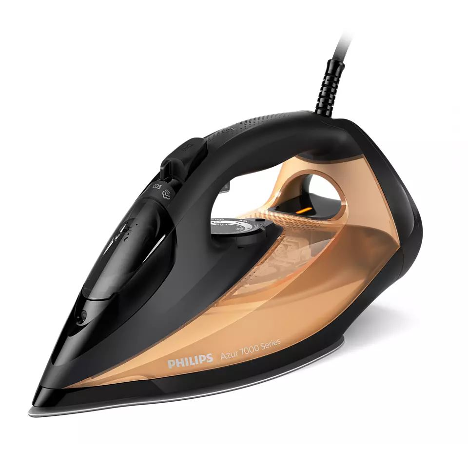 Philips DST7040/80 7000 Series gőzölős vasaló fekete/arany (DST7040/80)