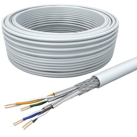 Draka Kabel instalacyjny UCHOME SS26 Cat 7 S/FTP PiMF biały 100m Ring