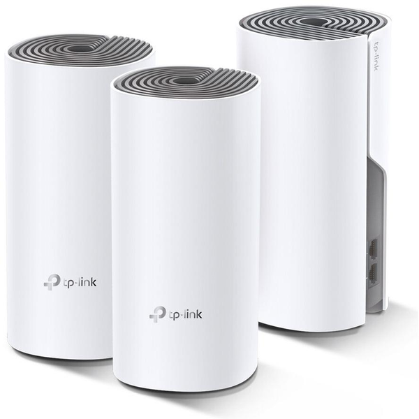 TP-Link Deco E4 (3-pack) Kétsávos (2,4 GHz / 5 GHz) Wi-Fi 5 (802.11ac) Fehér, Szürke 2 Belső