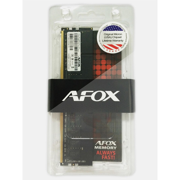 Оперативна RAM памет AFOX MICRON CHIP CL16 XMP2, DDR4, 8GB, 3200MHz