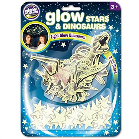 Flair Toys Csillagok és dinoszauruszok foszforeszkáló matrica csomag (B8624) (B8624)