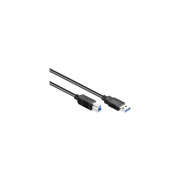 Good Connections USB3.0 Kabel A-B schwarz 5m