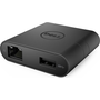 DELL DA200 Vezetékes USB 3.2 Gen 1 (3.1 Gen 1) Type-C Fekete