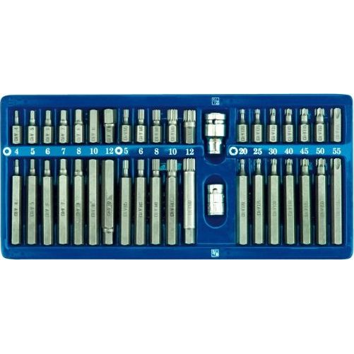  Silver końcówki TORX 40 części (10631)