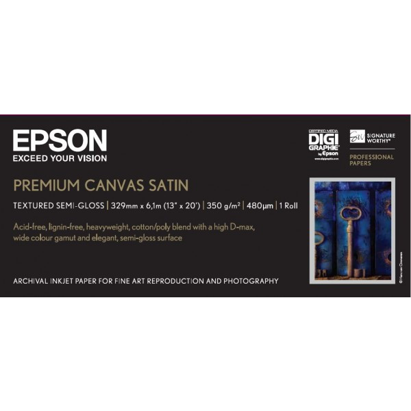 Epson szatén tekercspapír 13 x 6,1m 350g/m2 (C13S041845) (C13S041845)