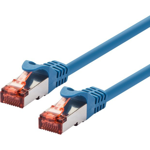 Logon Tcf66f100b Cable De Red Azul 10 M Cat6a F/utp (ftp)