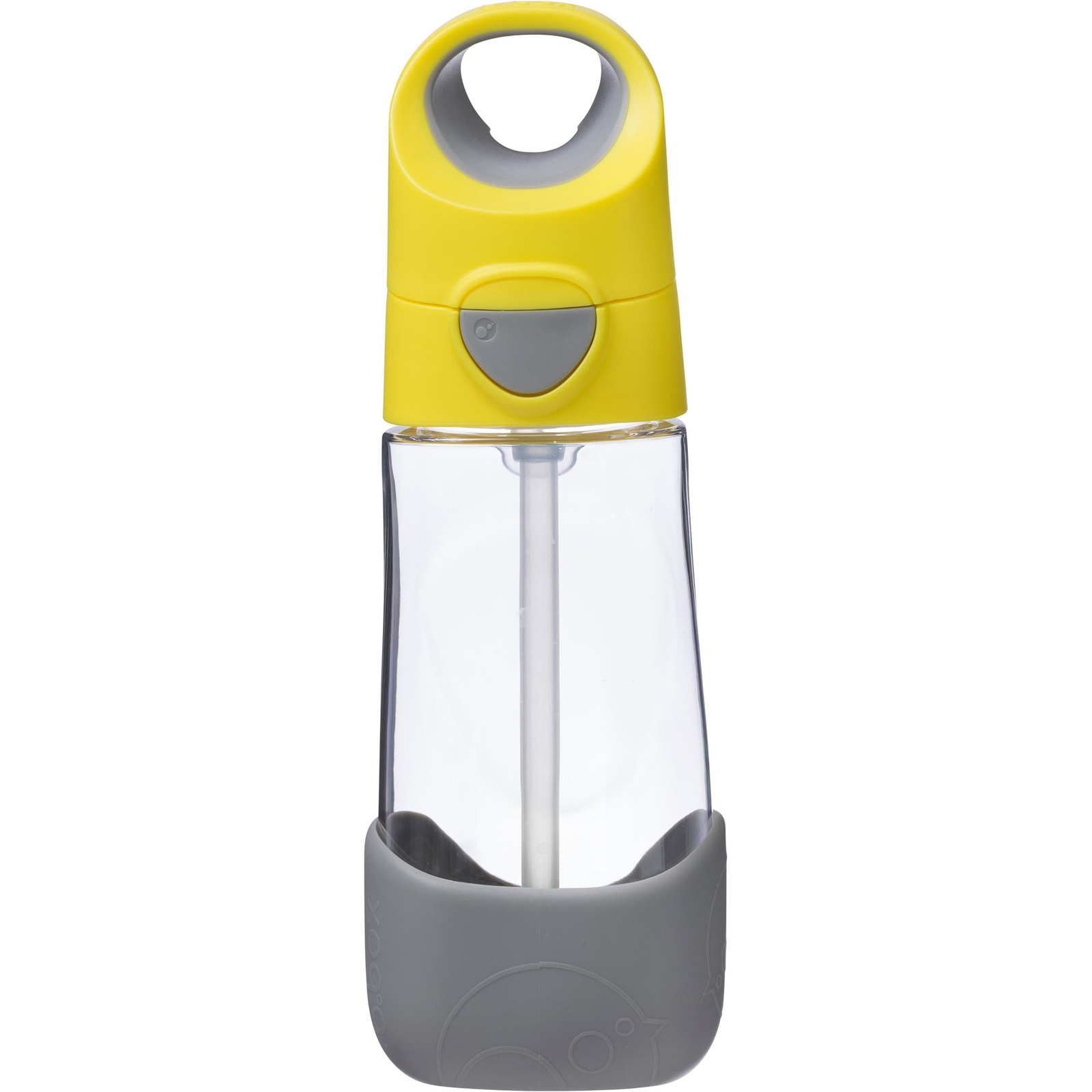 B.Box Kulacs szívószállal 450 ml - sárga/szürke (9353965004431)