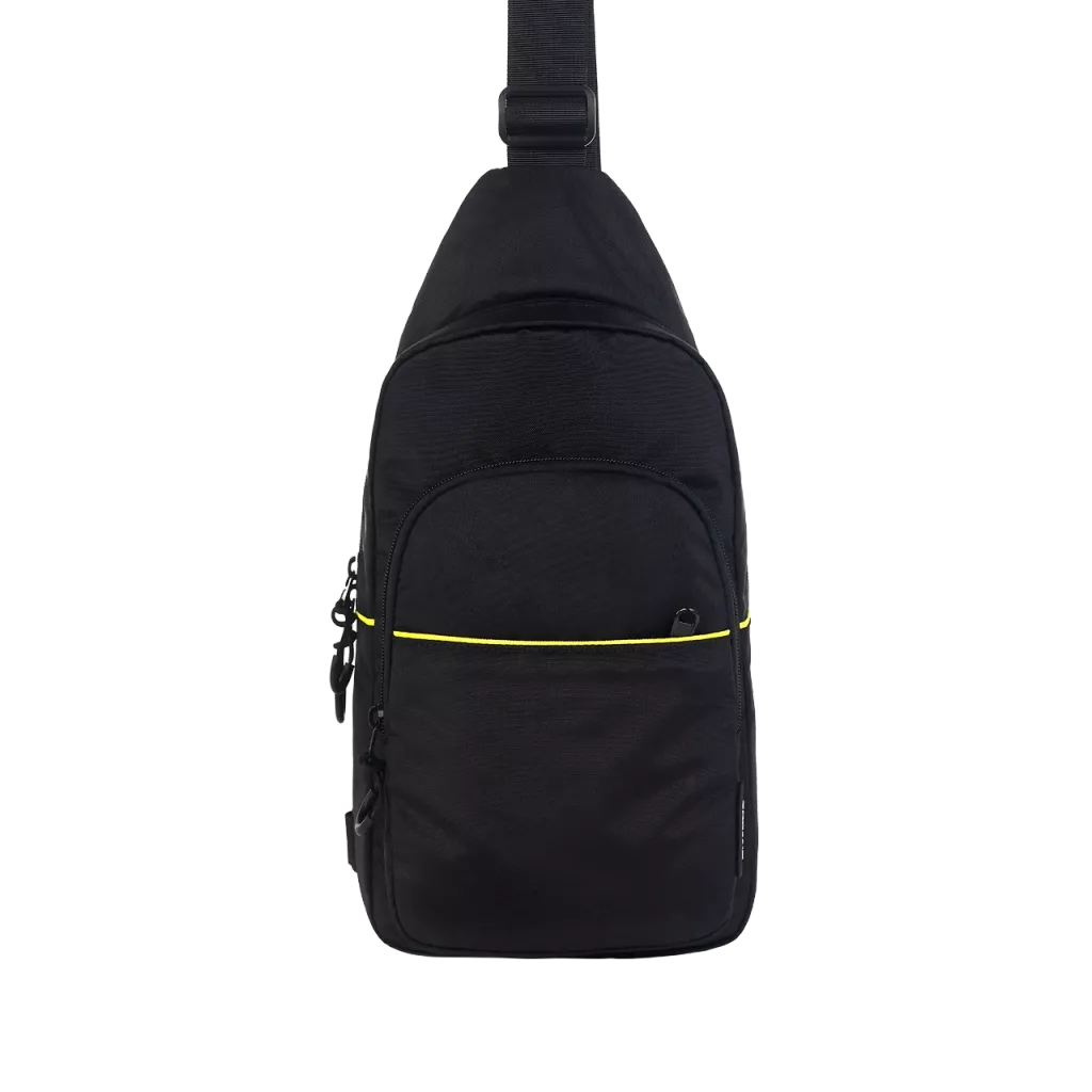 CANYON CB-2, fanny pack 350MM x170MM x 70MMBlackExterior materials: 100% PolyesterInner materials:100% Polyester (CNS-CBD2B1)