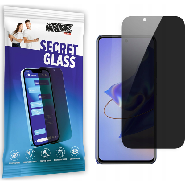  GrizzGlass Szkło prywatyzujące GrizzGlass SecretGlass do ZTE Voyage 30 Pro+