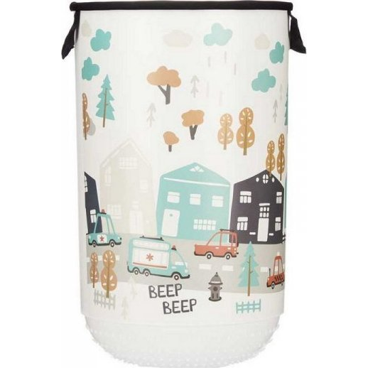 Cesto Para La Ropa Sucia Road Tela Plástico 40 L (34 X 52,3 X 34 Cm)