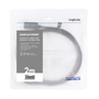 Cablu video Logilink CV0127, adaptor DisplayPort tata la HDMI tata, 2m, Negru