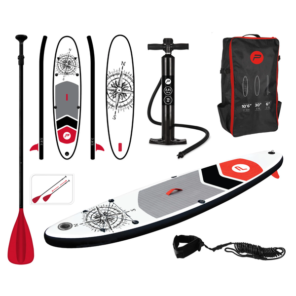 Pure4Fun Basic SUP 305 felfújható deszka kiegészítőkkel max. 150kg - Fehér