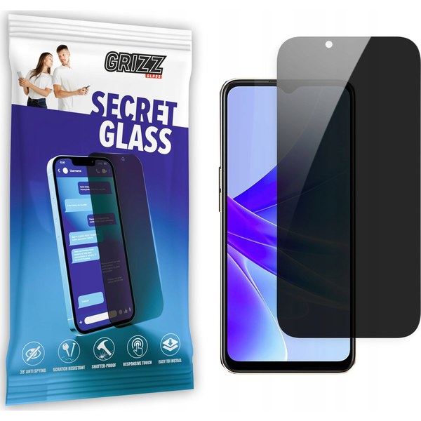  GrizzGlass Szkło prywatyzujące GrizzGlass SecretGlass Oppo A77s