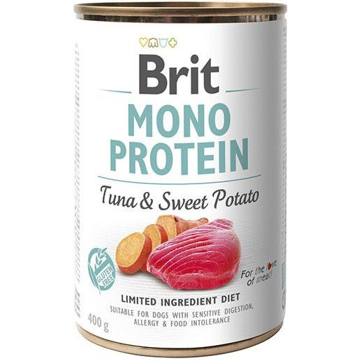 Brit Mono Protein 400 G Tuna & Sweet Potato 104100836 (VAT012016)