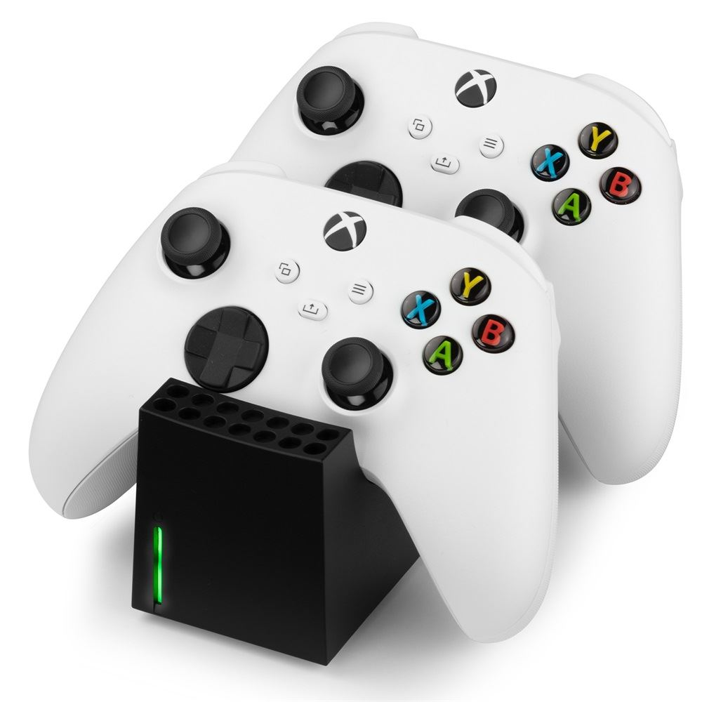 snakebyte TWIN:CHARGE SX Xbox Series X kontroller töltő fekete (SB916328) (SB916328)