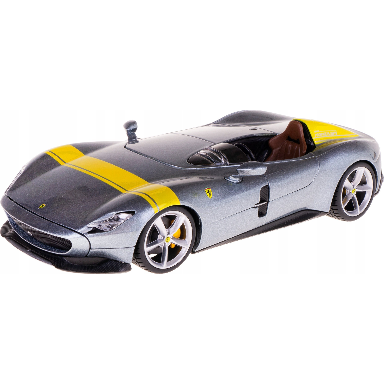 Метална количка Ferrari Monza SP1 - Bburago - С мащаб 1:18, от серията Ferrari Race & Play — 18/16013