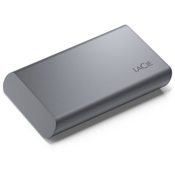 LACIE 1TB Mobile SSD Secure USB 3.0 Type C Ezüst STKH1000800