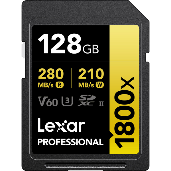 Lexar SDXC Pro 1800x 128 GB
