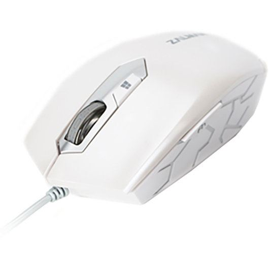 Геймърска мишка, Zalman, ZMM130C, бяла
