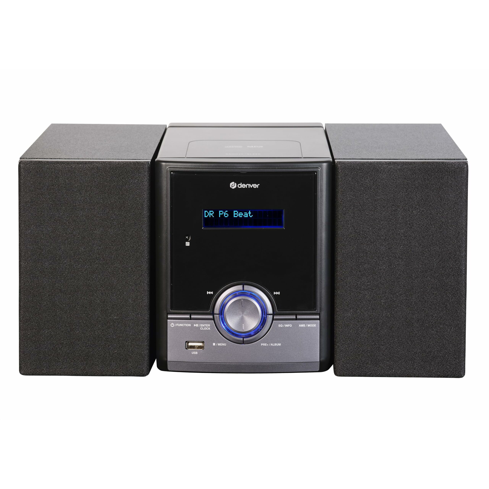 Denver MDA-285 Mikro HiFi Rendszer - Fekete (111161100170)