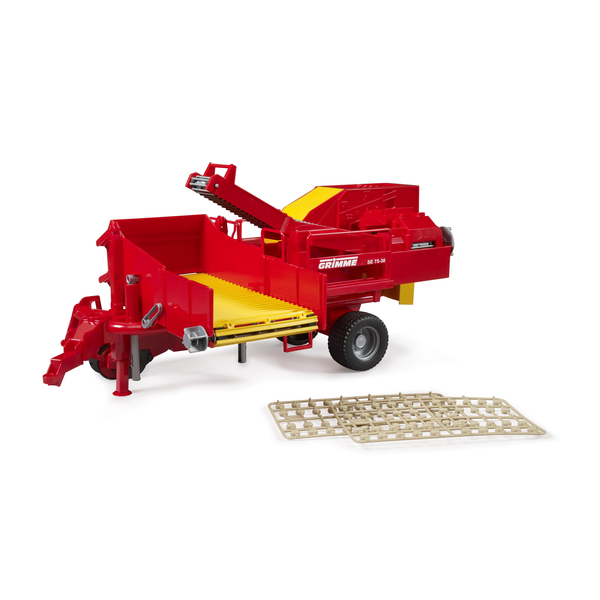 Bruder Grimme SE 75-30 Burgonyabetakarító gép műanyag modell (1:16)