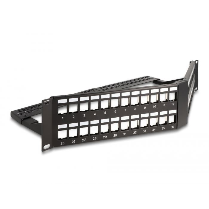 Delock patch panel 48 port 2U 19
