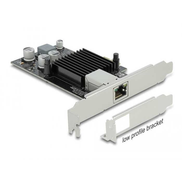 Delock PCI Express x1 kártya - 1 x Gigabit LAN PoE+ (89574) (89574)