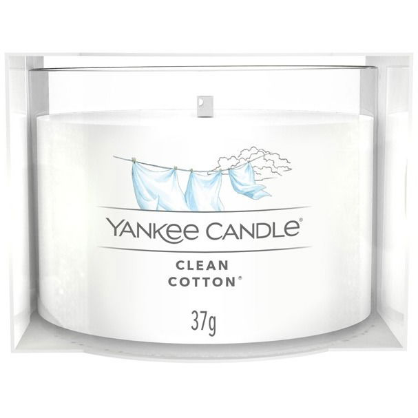 YANKEE CANDLE Clean Cotton Sampler 37 g (5038581125589)