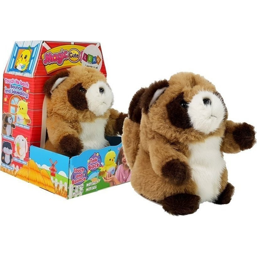 Interaktív Beszélő Mosómedve Plüss (7355)