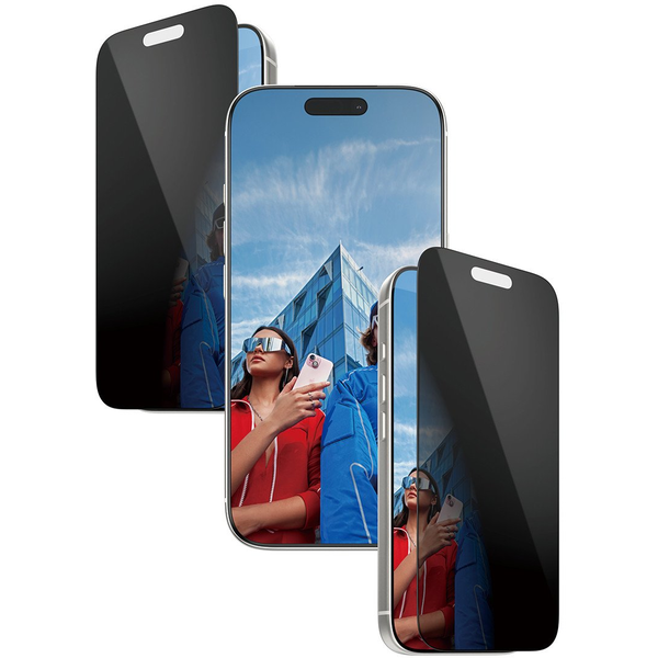 PanzerGlass ® 2-Way Privacy Screen Protector iPhone 17 Pro | Ultra-Wide Fit w. EasyAligner Protector de pantalla Apple 1 pieza(s)