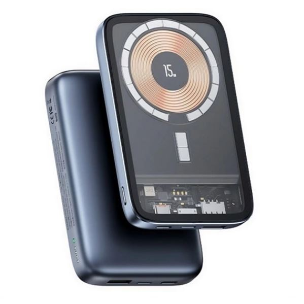 Usams 10KCD18401 Power Bank 10000mAh szürke (10KCD18401)