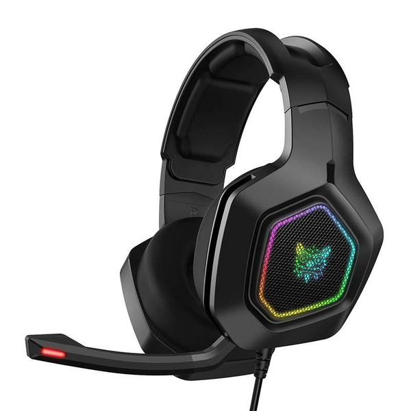Casti gaming K10, ONIKUMA, Cu microfon, Negru