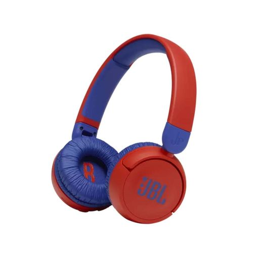 Аудио слушалки on-ear JBL JR310BT за деца, Bluetooth, Червен