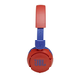 Аудио слушалки on-ear JBL JR310BT за деца, Bluetooth, Червен