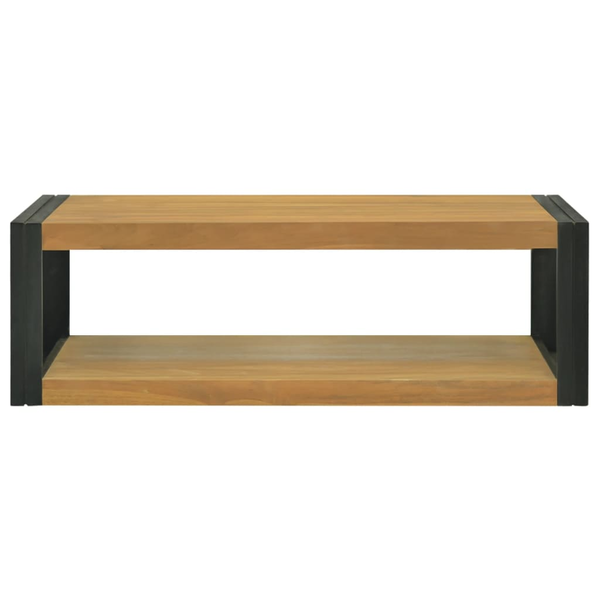 tömör tíkfa falra szerelhető fürdőszobaszekrény 110x45x35 cm