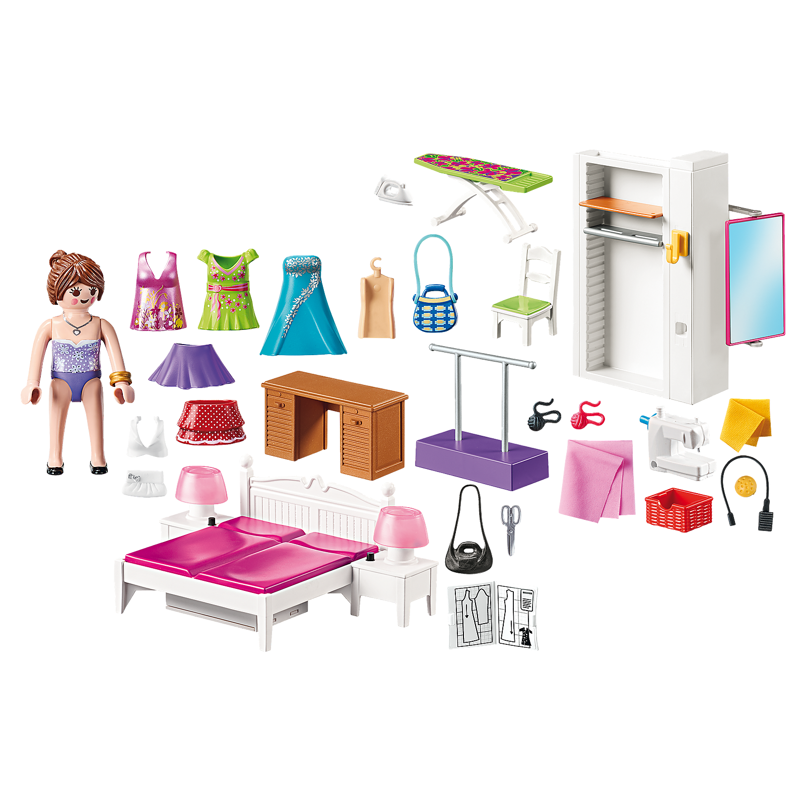 Playmobil 70208 Hálószoba varrósarokkal (70208)