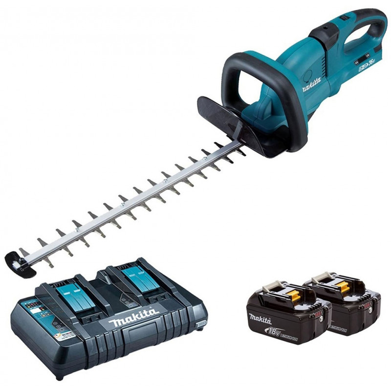 Makita DUH551PT2 18V Akkumulátoros sövényvágó + 2x 5Ah Akku + Töltő (DUH551PT2)