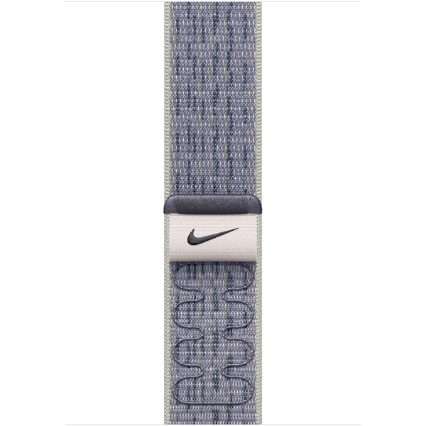 Каишка за Apple Watch 46 мм, Nike Sport Loop, Grey/Blue