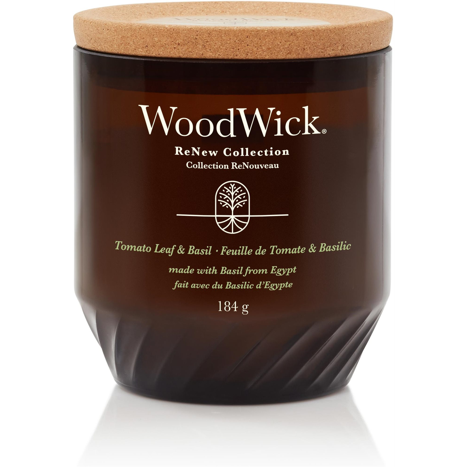 WoodWick Renew Tomato Leaf & Basil 184 g (5038581148380)