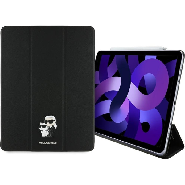 OVITEK KARL LAGERFELD ZA IPAD AIR 13 2024/2025 MAGNETNI OVITEK ZA KNJIGO SAFIANO
