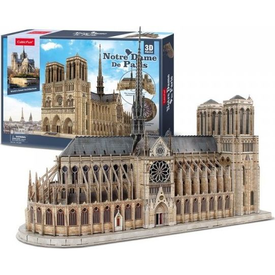 Cubicfun Notre-Dame Cathedral 3D puzzle 293 pieces (GXP-699912)