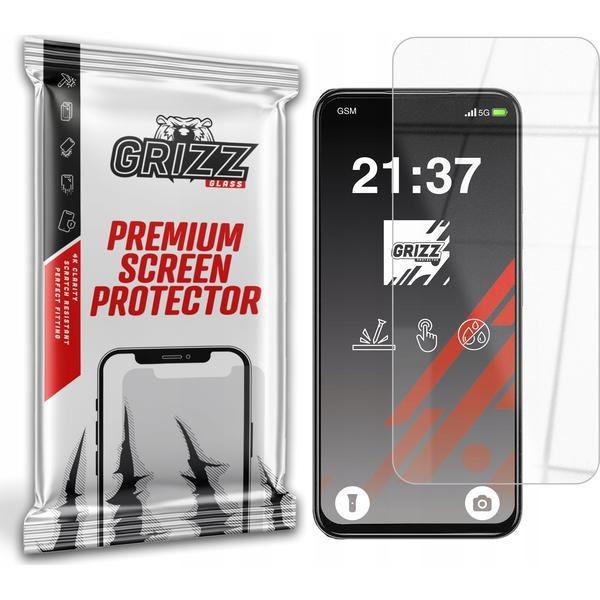  GrizzGlass Szkło hybrydowe GrizzGlass HybridGlass do Tecno Pova 6 Neo 5G