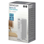 Sencor SOH 3409WH Elektromos Olajradiátor 9 tagos 2000W - Fehér