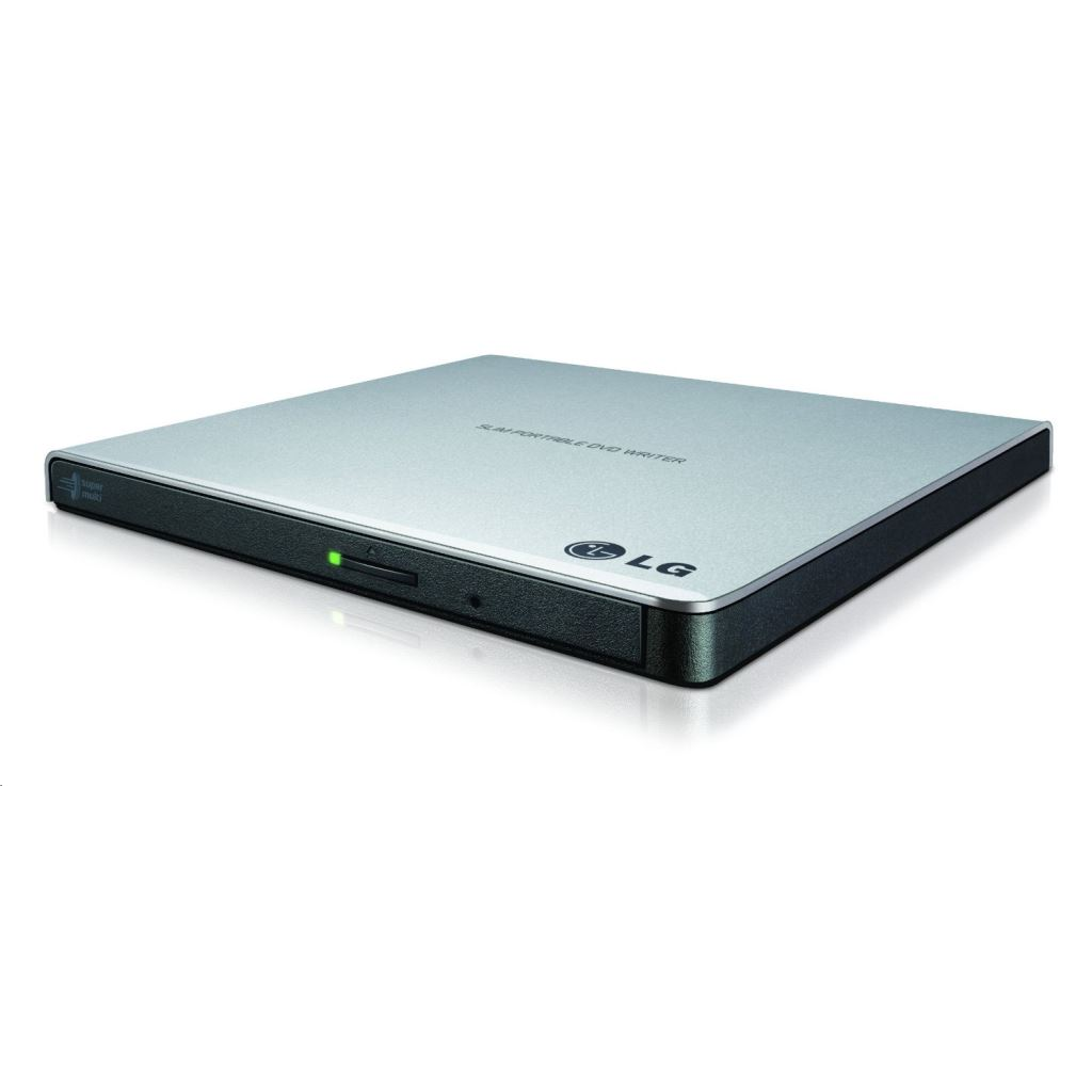 LG Slim DVD író külső ezüst dobozos (GP57ES40) (GP57ES40)