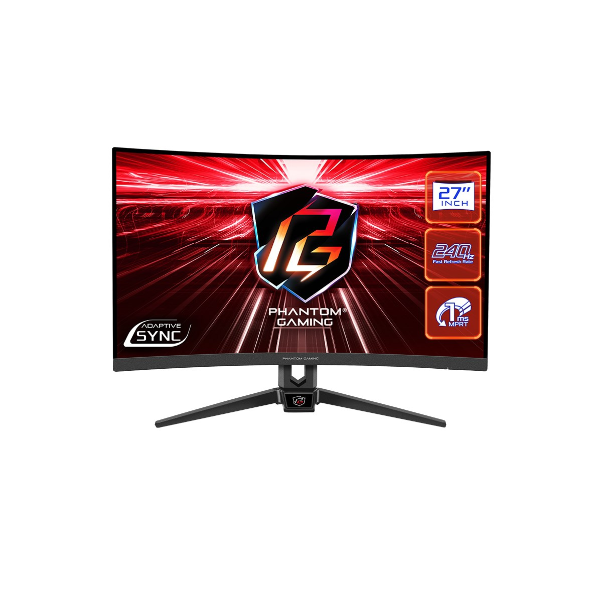 ASRock PG27F15RS1A 27" Ívelt Gaming Monitor 240Hz (PG27F15RS1A)